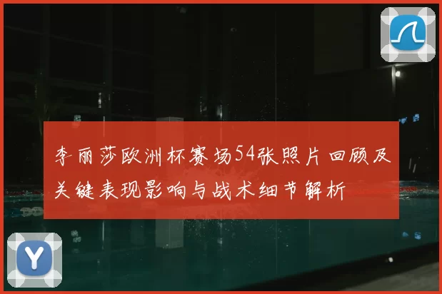 李丽莎欧洲杯赛场54张照片回顾及关键表现影响与战术细节解析